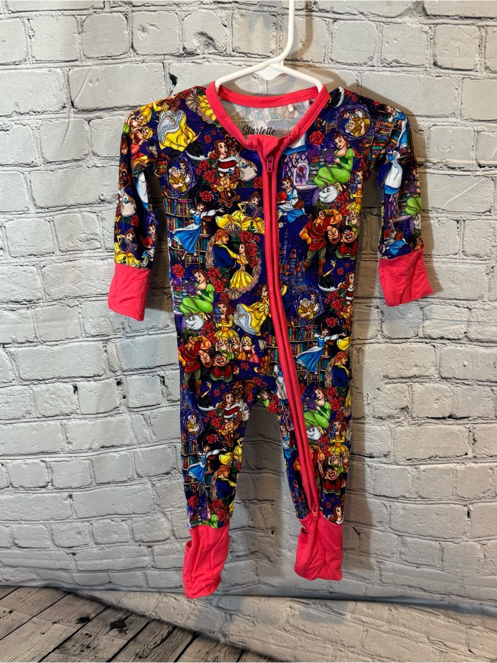 Starlette Sugar Swan Beauty and the Beast Bamboo Zippie